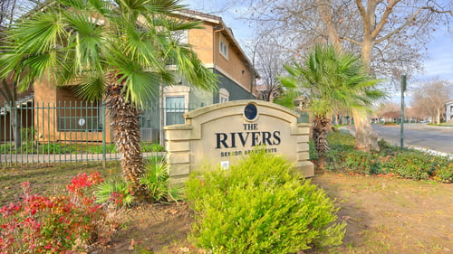 senior apartment community at Rivers Senior, West Sacramento, CA