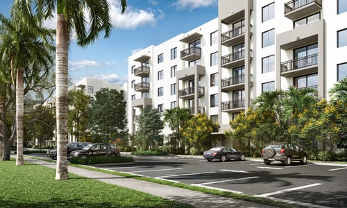 Outside View of Altis Grand Kendall Apartments in Miami, FL 33186