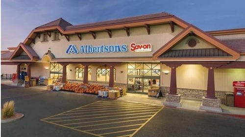 Albertsons store front photo
