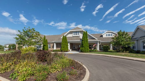 Brookdale Kenosha Entrance