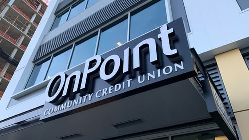 OnPoint Community Credit Union - Vancouver Waterfront Branch Exterior - 611 W. Columbia Way
