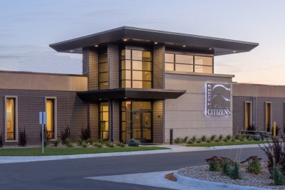 Exterior photo of First Citizens Mason City Iowa West branch