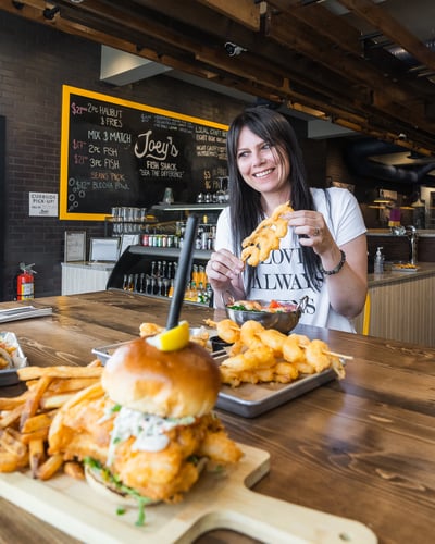 Fish sandwich w/ Wild Alaska Pollock
