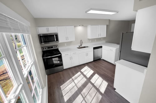 Fully-Equipped Kitchen at Huntington Apartments in Morrisville, NC