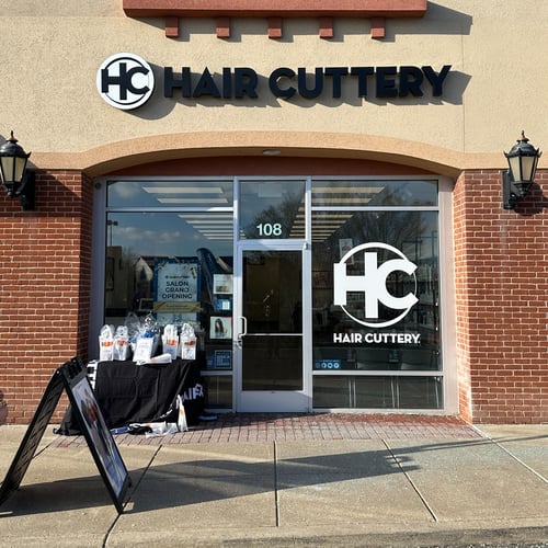 front of Hair Cuttery Ryan Park in Ashburn VA