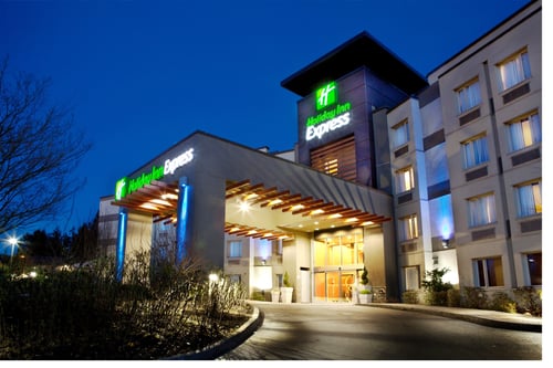 Renovated Holiday Inn Express Langley Hotel Exterior