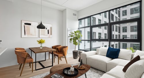 Living Area | The Alcott