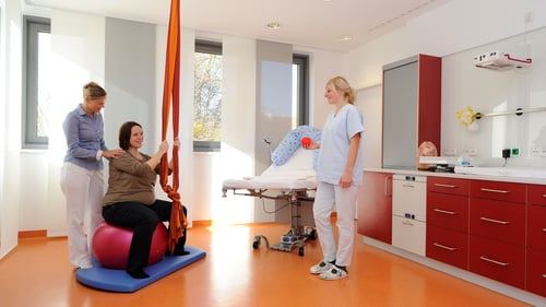 Im Entbindungszimmer