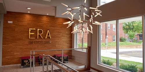 Era on Excelsior Signage in Lobby
