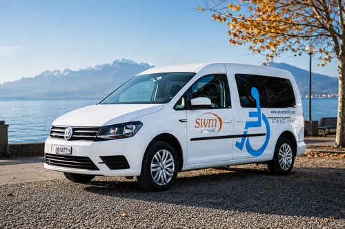 Pour le transport de personnes à mobilité réduite