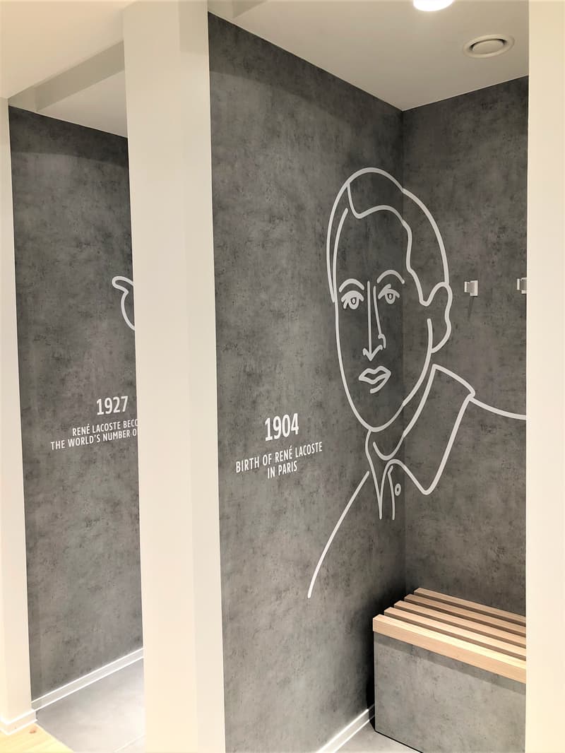 Lacoste Cannock Outlet Changing Room