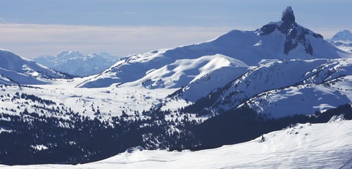 Whistler mountain tops.