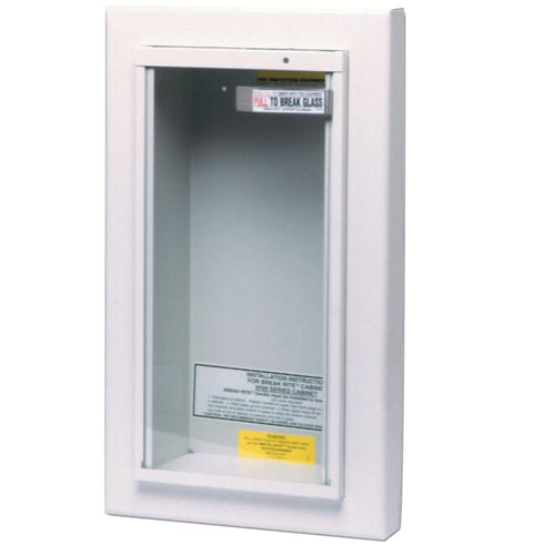 Image of the 10lb Semi-recessed wall cabinet