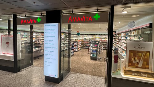 Amavita Flughafen, Airside