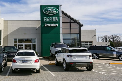 Land Rover Greensboro - a Land Rover dealership in Greensboro, NC offering a variety of Land Rover Defender, Discovery and Range Rover models in addition to expert automotive service you can trust.