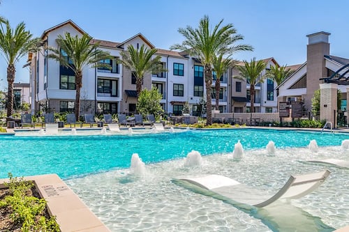 Resort-Style Pool at Alys Crossing in Cypress, TX