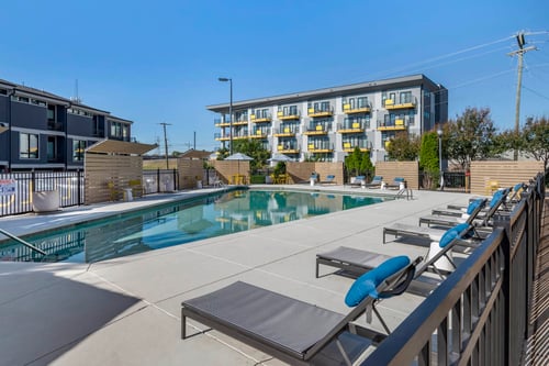 Exterior View at Highland Mill Lofts in Charlotte, NC 28205