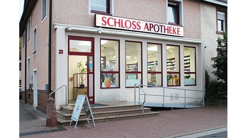 Aussenansicht der Schloß-Apotheke e.K.