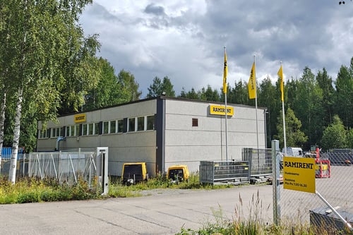 Ramirentin Varkauden konevuokraamo.