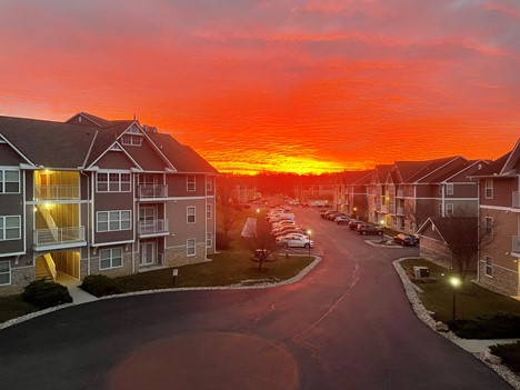 Water's Bend Apartment Sunset