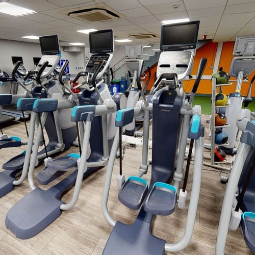 Gym area at  Balham Leisure Centre