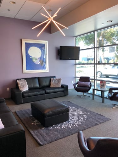 ACES Irvine Reception Area