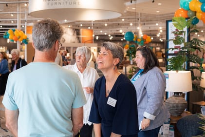 Sunset Hills Slumberland Furniture people laughing