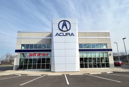 Jeff Wyler Acura of Dayton main building – dealership exterior near Dayton, Ohio