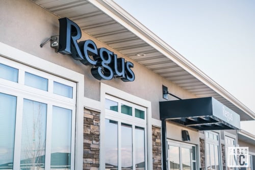 We are located inside the Regus Building.  Please check in at the front desk at the east entrance.