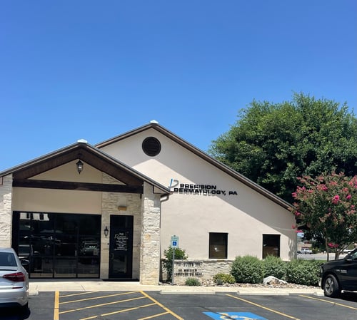 Suite 100 is the Medical Dermatology Suite; head next door to Suite 202 for your Cosmetic Services.