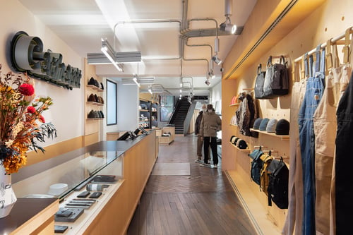 Carhartt WIP Store Paris Bastille interior