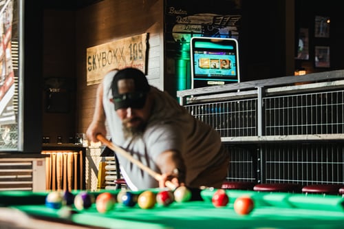 Pool Table at SKYBOKX 109