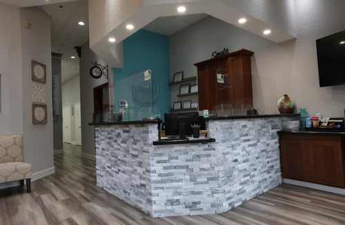 The Woodlands Dentistry & Orthodontics Office Reception