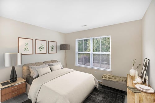 Bedroom at The Mansions at Delmar in Delmar, NY