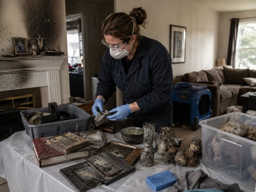 Content Cleaning After a Fire: Can Items Be Saved?