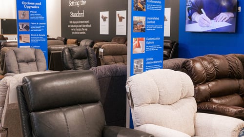 Sunset Hills Slumberland Furniture recliner section