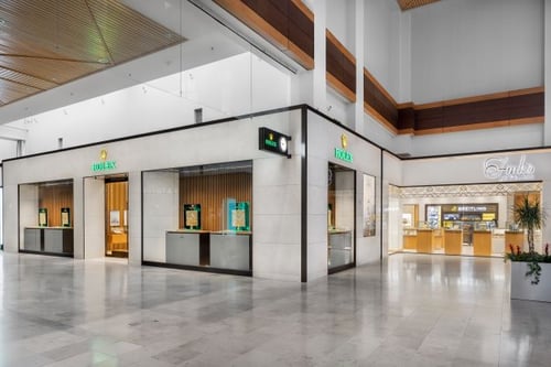 Rolex and Fink's Jewelers at SouthPark Mall in Charlotte, North Carolina