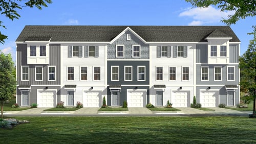 New townhomes by DRB Homes Monticello