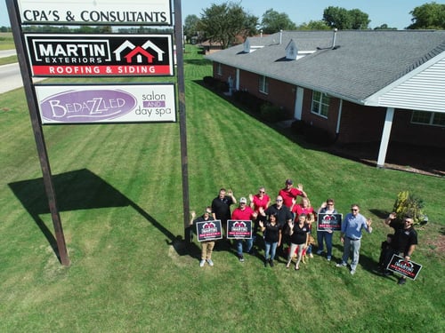 Roof repair Rockford IL - Martin Exteriors