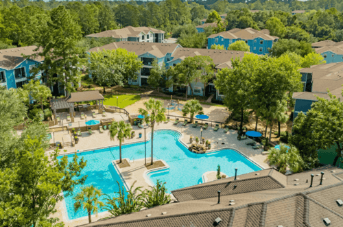 Aerial view of Pool at The Lory of Tallahassee, Tallahassee, 32312