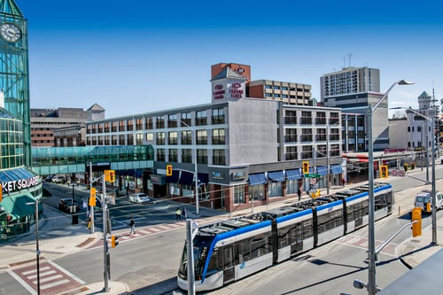 Easy access to LRT stations and LRT customer service office