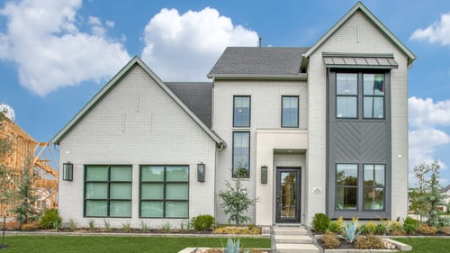 Windsong Ranch 61' Series model home in Prosper, TX.