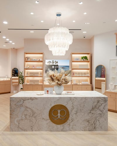 inside Fashion Show store