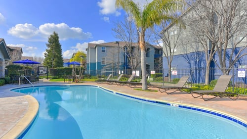 Apartment Complex with Pool at Norden Terrace, North Highlands, CA