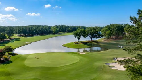 Surrounded by an acclaimed 18-hole Jack Nicklaus-designed golf course