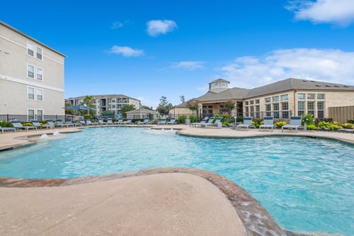 Resort-Inspired Swimming Pool