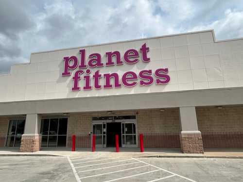 Retail space for lease in Houston, Texas, Planet Fitness
