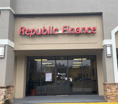 Hwy 34 East, GA Republic Finance Branch