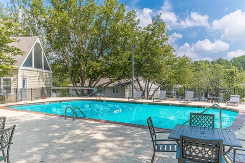 Swimming Pool at Bradford Gwinnett Apartments & Townhomes in Norcross, GA