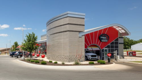 Tommy's Express Car Wash in Denton, Texas on Teasley Ln.